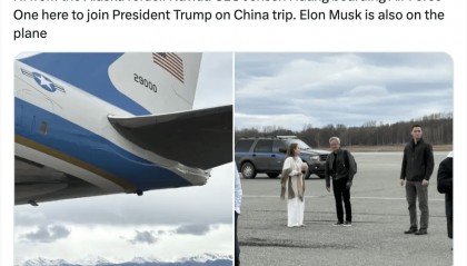 黄仁勋随特朗普访华 在阿拉斯加中途登机