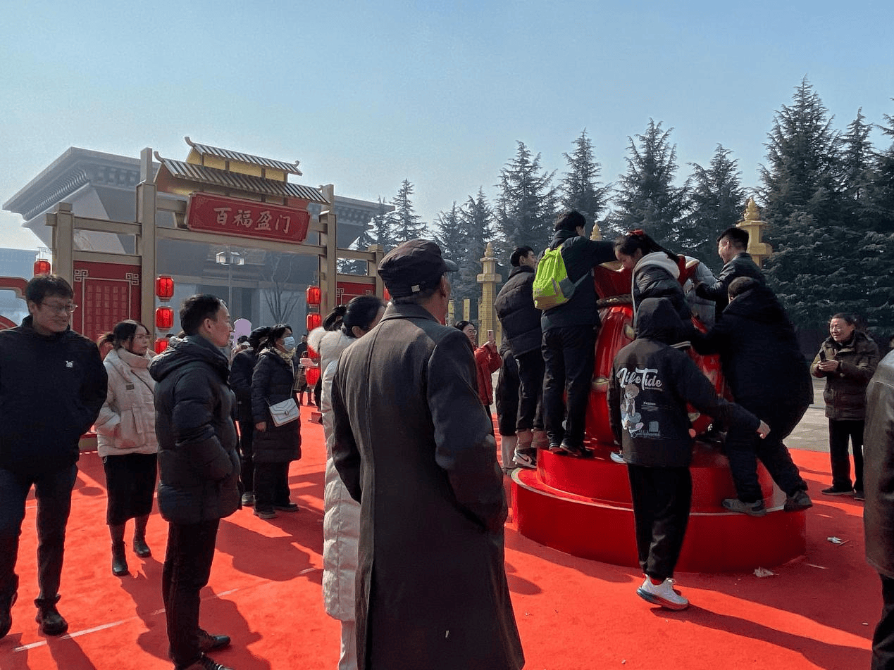 景区资讯｜法门文化景区正月初一日接待游客量突破10万人次