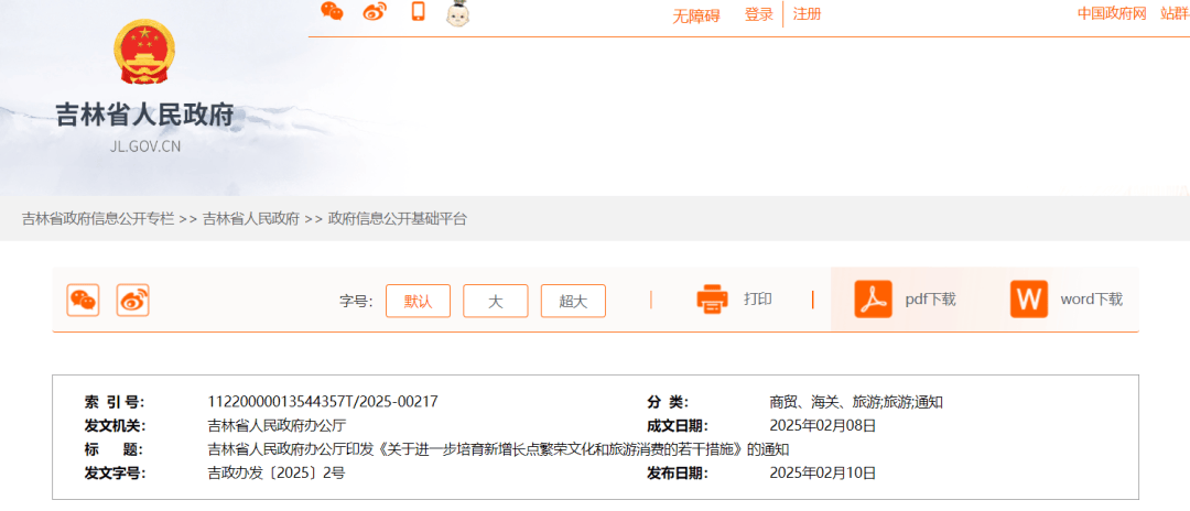 吉工资讯 | 明确了！吉林省将投放1亿元消费券