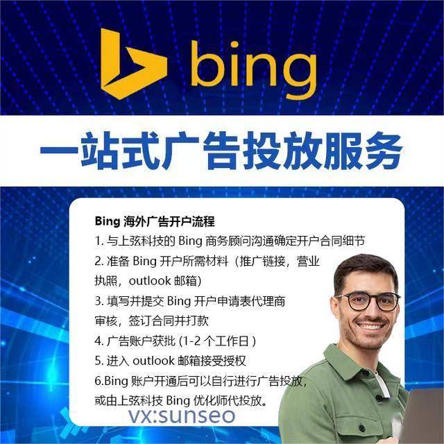 Bing海外搜索广告代理开户多少钱？Bing必应广告如何开户？