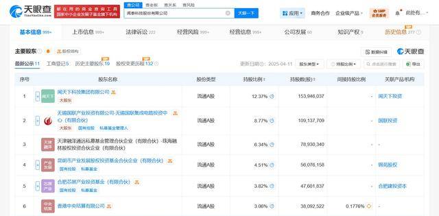 闻泰科技换帅完成工商变更 杨沐任闻泰科技董事长